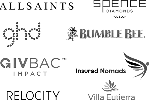 Companies who Sponsor A Project with Not For Sale - AllSaints, Spence Diamonds, ghd, Bumble Bee Tuna